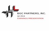 BGC PARTNERS, INC.s1.q4cdn.com/.../2Q-2014-Earnings-Presentation-Final.pdf · 2015. 11. 11. · This presentation should be read in conjunction with BGC’s most recent financial
