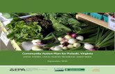 Community Action Plan for Pulaski, Virginia · In 2018, the town of Pulaski requested assistance through the Local Foods, Local Places program to develop an action plan for promoting