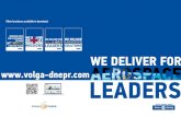SOLUTIONS WE DELIVER FOR - Volga-Dnepr Airlinesgroup.volga-dnepr.com/files/brochure/We deliver for... · Global air cargo charter services are provided to the Group’s customers