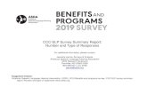 CCC-SLP Survey Summary Report: Number and Type of Responses€¦ · 2019 Benefits and Programs Survey: CCC-SLP 4 ASHA Services and Programs 1. In your opinion, what kind of job is