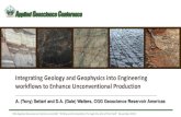 Integrating Geology and Geophysics into Engineering workflows …Walters_Keynote… · reservoir and geomechanics model using the 3DMEM data. HGS Applied Geoscience Conference (AGC)