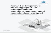 Improving throughput in component conformance and maximize … · 2019. 7. 20. · how to improve throughput in component conformance and maximize output Vijay Anand QuEST Global