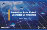 Innovation Sprint Kickoff - REV Connect...Feb 13, 2019  · Project Manager. Lindsay O’Neill-Caffrey. Emerging Technologies, Products & Services Senior Specialist. Michelle Bebrin.