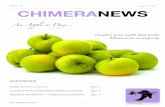 Issue 4 CHIMERANEWS - Chimera Systems C… · May 2016: 32.16 (Other) Immune boosters; 17 Medicines acting on muscular system (body building products); and 22 (Vitamins) Sport supplements