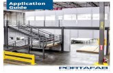 Application Guide - PortaFab Modular Building Systems...high quality modular components, but we are also experts in the design of modular offices, cleanrooms, and other space modification