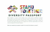 DIVERSITY PASSPORT...DIVERSITY PASSPORT Stand Together is proud to have athletes from a large variety of different countries represented on our three teams, the Portland Timbers, Portland