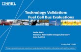 Fuel Cell Bus Evaluations - Energy.gov · Transit agencies (1) provide data on buses, fleet experience, and training and (2) review reports o California: AC Transit, Golden Gate Transit,