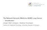 Jürgen Wolf, Cologne - Medical Oncologist · Evaluation of personalized therapy: - molecular epidemiology - outcome -costs Cancer Registry CIO tumor tissue Cancer Registry NRW genotype