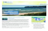 GREAT LAKES RESTORATION - USDA€¦ · The United States Department of Agriculture (USDA) Natural Resources Conservation Service (NRCS) Great Lakes Restoration Initiative (GLRI) is