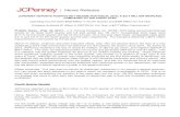 JCPENNEY REPORTS POSITIVE NET INCOME FOR FISCAL 2016; …€¦ · various social media to communicate important information about the Company, key personnel, new brands and services,