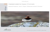Habitatmodell for lirype i Finnmark - NINA naturforskning · the habitat model is used to evaluate the current spatial survey design for willow ptarmigans with the aim to arrive at