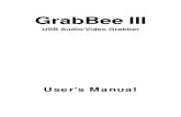 GrabBee III - Up to 30 fps motion capture capability at 320x240(NTSC) & 25 fps at 352x288(PAL) 640x480