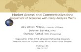 Market Access and Commercialization IFPRI (Presenting) Prepared for IFAD-IFPRI Strategic Partnership