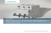 SENTRON Miniature Circuit Breakers · Miniature circuit breakers (MCBs) protect cables and lines against the effects of overload currents and short circuits. They provide reliable
