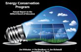 Energy Conservation Program Energy Conservation Program...Dec 11, 2017  · Customized energy conservation program focused on behavioral and cultural change Contract paid for by dollars