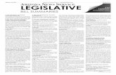 Arizona Capitol Times · 1/1/2014  · January 24, 2014 ARIZONA CAPITOL TIMES • AzCapitolTimes.com Section B • 1 LEGISLATIVE BILL SUMMARIES 51st Legislature Second Regular Session
