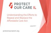 Understanding the Efforts to Repeal and Replace the ...protectourcareil.org/wp-content/uploads/2017/02/...Key features of AHCA/Trumpcare Medicaid Expansion “freezes” in 2020 and