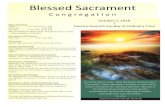 Blessed Sacrament · 2018. 10. 7. · Blessed Sacrament, Milwaukee 2 TUESDAY St. Denis & Companions Oct 9 St. John Leonardi 8:15 AM † Christine Zientek D WEDNESDAY Oct 10 8:15 AM