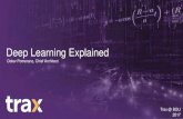 Deep Learning Explained - BGUmcv172/wiki.files/2017-06...Deep Learning Explained Dolev Pomeranz, Chief Architect Trax @ BGU 2017