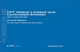 For personal use only - ASX · CPT Global Limited and Controlled Entities ABN 16 083 090 895 Annual Report for the year ended 30 June 2016 cptglobal.com For personal use only CPT