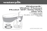 Waterpik Ultra Water Flosser · Replacement tips/attachments may be purchased online at , or by phone from Water Pik, Inc. at 1-800-525-2774 (USA). To find detailed information about