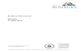 Bunbury City Council Minutes 27 May 2014 and Minutes... · 2019. 3. 11. · CITY OF BUNBURY 4 Stephen Street Bunbury WA 6230 Western Australia Correspondence to: Post Office Box 21