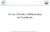 X-ray Powder Diffraction in Catalysis€¦ · X-ray Powder Diffraction in Catalysis 1/71 This lecture is designed as a practically oriented guide to powder XRD in catalysis, not as