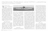 Herbicide Pollution and GMO Labelling...May 08, 2016  · ty of GMOs is quite simple to address. The only GMOs in our agriculture are glyphosate mod - ... Herbicide Pollution and GMO