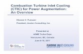 Combustion Turbine Inlet Cooling (CTIC) for Power ...avalonconsulting.com/pdf/CTICOverview_Punwani_ASMETurboExpo2… · ON GAS TURBINE POWER OUTPUT 80% 85% 90% 95% 100% 105% 50 55