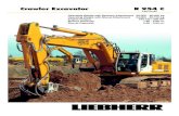 Crawler Excavator R 954 C · Crawler Excavator R 954 C Operating Weight with Backhoe Attachment: 49,300 - 60,400 kg Operating Weight with Shovel Attachment: 54,000 - 62,100 kg Engine