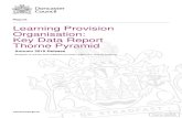 Learning Provision Organisation: Key Data Report Thorne ......6 2. The Pyramid in Context 2a. Overview The data within this report aims to provide an overview of the Thorne pyramid,