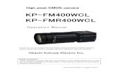 KP-FM400WCL KP-FMR400WCL 2020. 1. 22.آ  High pixel CMOS camera KP-FM400WCL KP-FMR400WCL Operation Manual