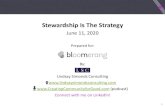 Stewardship Is The Strategy · –How to frame stewardship as the strategy –Real examples of what orgs are doing now to steward donors and close gifts –Sample language for high
