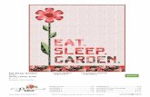 Eat Sleep Garden...MAS9654-J ..... 1/4 MAS9657-R (incl binding) ..... 3/4 MAS9657-UWR .....3 1/2