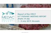 (PLEN-19-02) 1 - 5 July 2019, Brusselsmed-ac.eu/files/documentazione_eventi/2019/10/_stecf... · 2019. 10. 10. · Community Profiling and Social Impact Assessments As starting point
