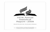 147th Annual Statistical Report—2009documents.adventistarchives.org/Statistics/ASR/ASR2009.pdf · time in Seventh-day Adventist history when more than 1,000,000 individuals joined