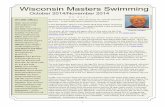 Wisconsin Masters Swimming - Club Assistant · 10/1/2014  · In this Newsletter, there is a list of the 2014-2015 indoor swimming ... October 2014/November 2014 Jeanne Seidler. 2