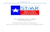 Castleberry ISD€¦ · Castleberry ISD STAAR State of Texas Assessments of Accountability Table 2016-2021 Castleberry ISD Met Standard Texas Education Agency 2016 Academic Distinction