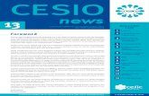 CESIO · 13 Foreword 8th World Surfactants Congress 2011 REACH Analytical Task Force and CEN standardisation CLP Regulation (GHS) European Detergent Regulation – Developments in
