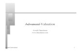 Advanced Valuationpeople.stern.nyu.edu/adamodar/pdfiles/country/valalldayPeru09.pdf · Cementos Pacasmayo: $ in 2009 Reinvestment Rate 48.2% Return on Capital 16.45% 170.30 51.60