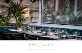 EVENT SPACE REIMAGINED - doylecollection.comMirror+Room+-+Broch… · THE MIRROR ROOM The glamorous Mirror Room raises the bar for private event space in Cork. This stunning space