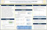 Learning and Predicting Chaos using LSTM RNNsmicsymposium.org/mics2018/proceedings/Malvern_MICS_2018... · 2018. 4. 18. · explore the Lorenz System - which comprises of a nonlinear