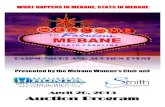 WHAT HAPPENS IN MEBANE, STAYS IN MEBANE€¦ · The original member of the Rat Pack loves to party with an Insulated Wine Tote, Wine Canteen, 2 Stoppers, Bottle Opener and 2 bottles