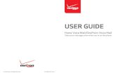 User GUide - Verizon Wireless...Greeting 30 seconds 45 seconds 30 seconds 60 seconds Busy Greeting 3 Extended Absence Greeting 3 Message Storage 30-day 30-day Unlimited 30-day Message