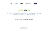CEOS Intercalibration of Ground-Based Spectrometers and Lidars€¦ · CEOS Intercalibration of Ground-Based Spectrometers and Lidars Ref.: CEOS-IC-PR01 Progress Report Overview of