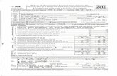 change · Form 990 Return of Organization Exempt From Income Tax Under section 501(c), 527, or 4947(a)(1) of the Internal Revenue Code (except private foundations)