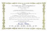 Certificate of Compliancesupport.elmark.com.pl/moxa/products/Serwery_portow_szeregowych/N… · EMI: EN 61000-6-3/2001→ EN 55022/98 +A1/2000 +A2/2003, EN 61000-3-2/2000, ... 03/21/2007