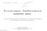 Economic Indicators: August 1955To print the monthly publication entitled "Economic Indicators" Resolved by the Senate and House of Representatives of the United States of America