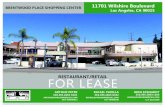 BRENTWOOD PLACE SHOPPING CENTER 11701 Wilshire …€¦ · GECKO@PARCOMMERCIAL.COM L. ic # 01255469. RESTAURANT/RETAIL. All information furnished is from sources deemed reliable and