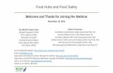 Welcome and Thanks for Joining the Webinar Full November Webinar Presentation.pdfChris Walsh (UMD) Today’s Presenters Lisa Reeder and Adrianna Vargo (Local Food Hub, VA) Hannah Mellion